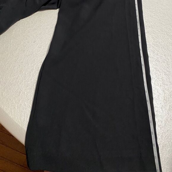 Parker jumpsuit womens size S black cropped leg lace yolk sol sexy chic - Picture 10 of 10